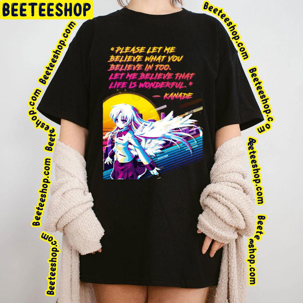 Kanade Tachibana Angel Beats Trending Unisex T-Shirt