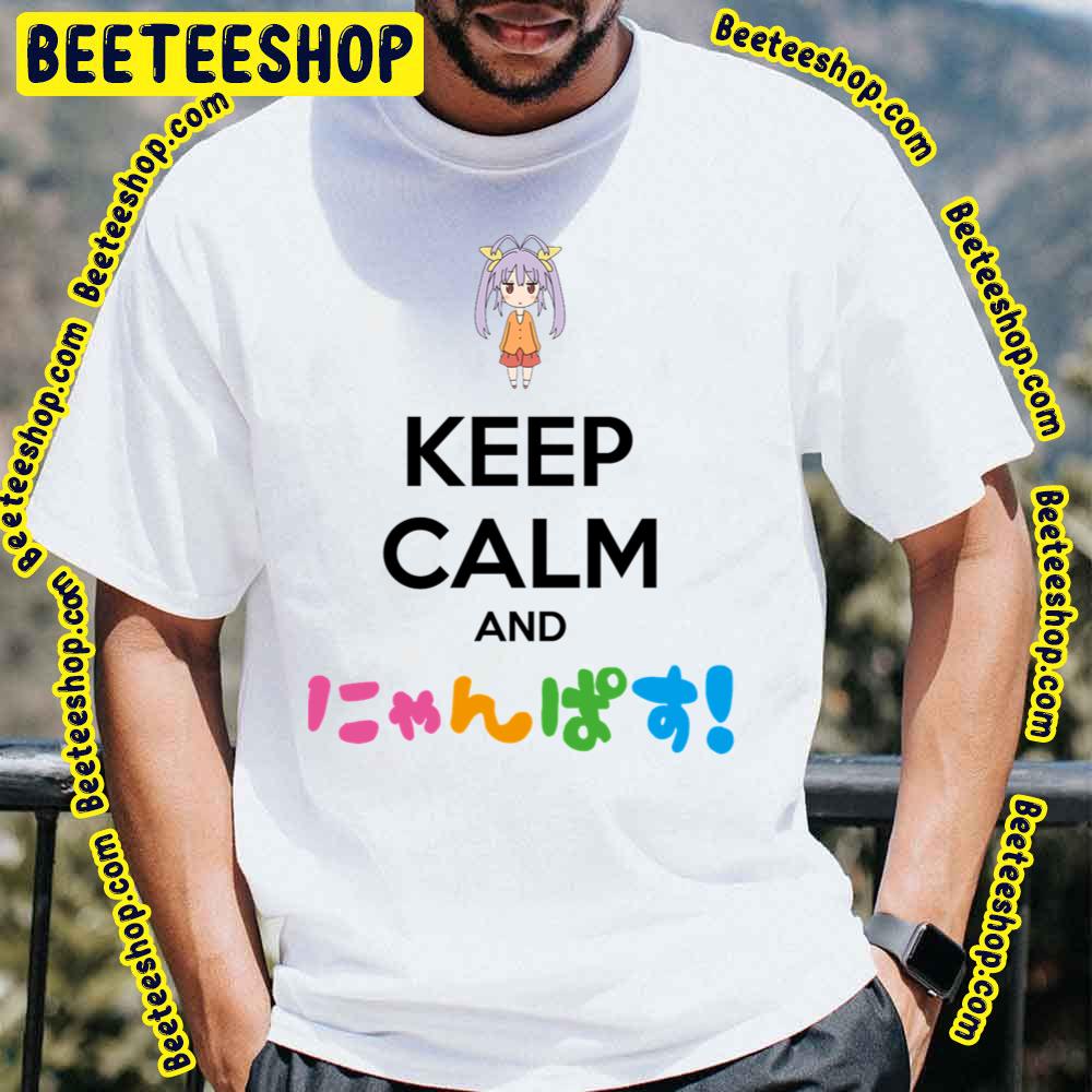 Keep Calm And Nyanpasu Hiragana Trending Unisex T-Shirt