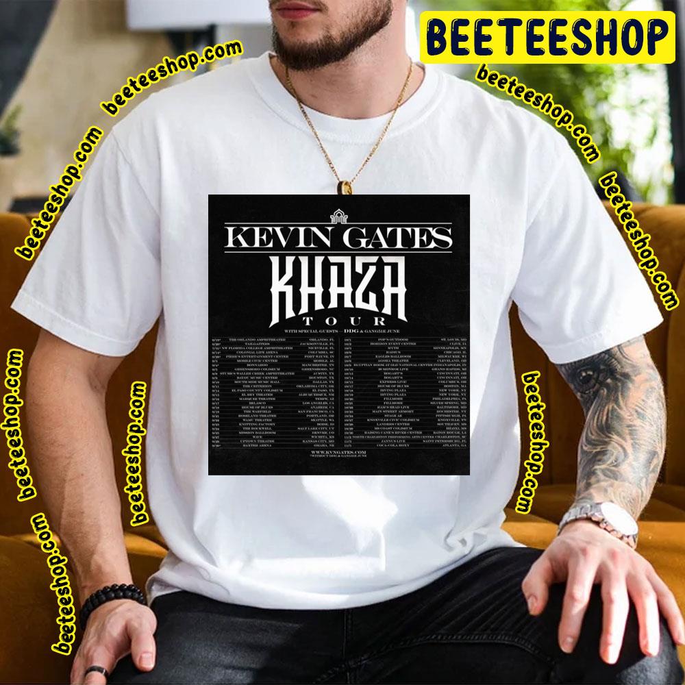 Kevin Gates Announces Khaza Tour Trending Unisex T-Shirt