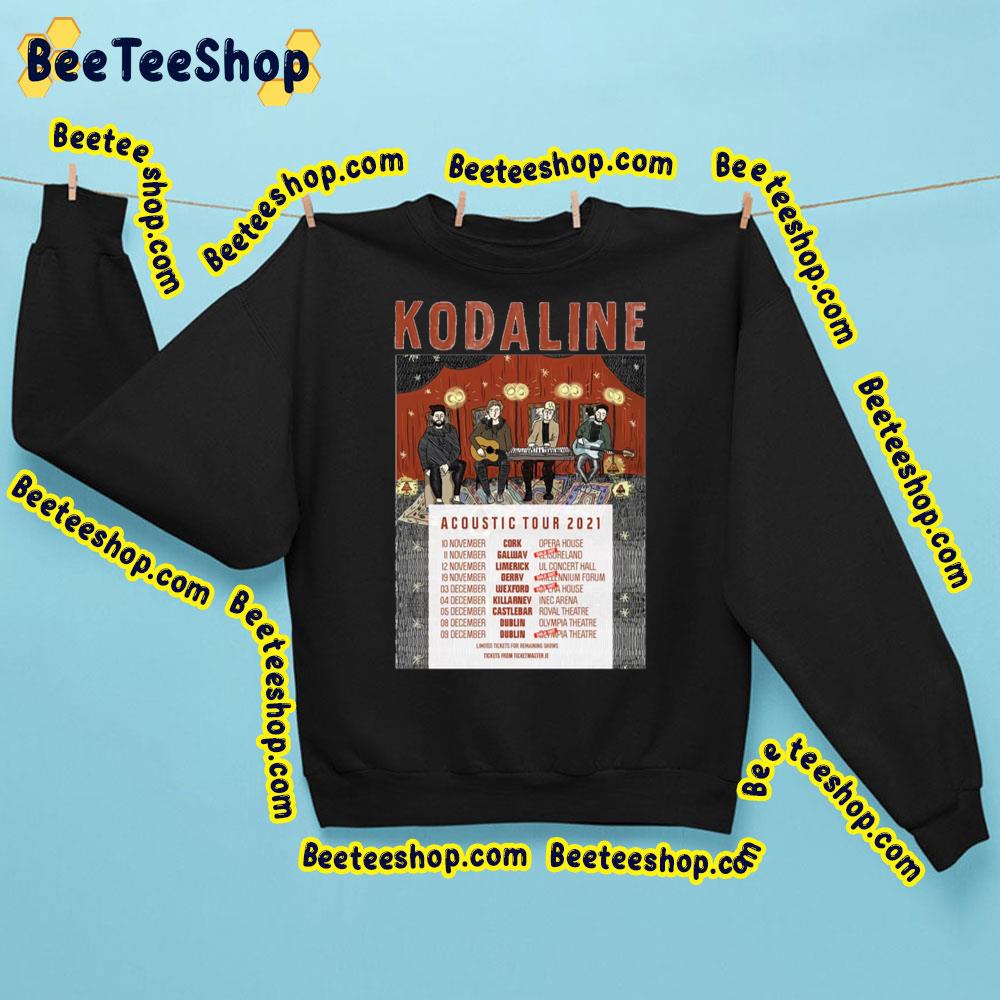 Kodaline Acoustic Tour 2021 Trending Unisex Sweatshirt