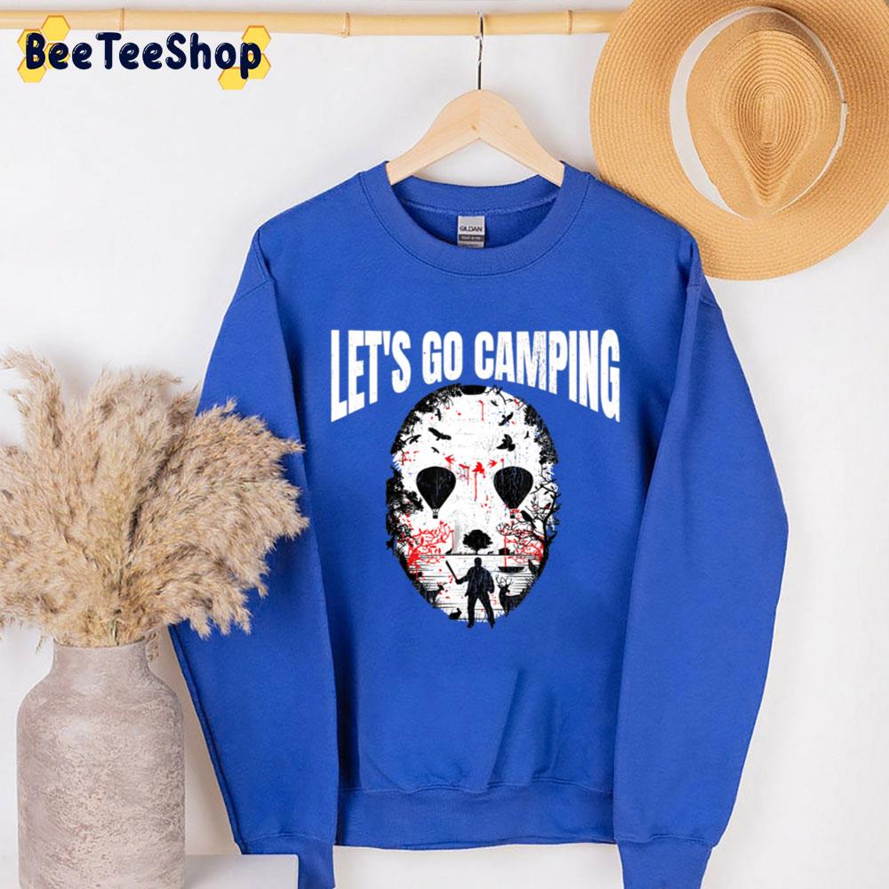 Lets Go Camping Serial Jason Voorhees Killer Horror Halloween Trending Unisex T-Shirt