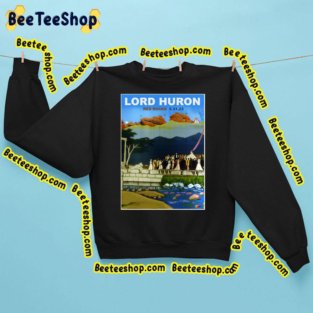 Lord Huron Red Rocks May 2023 Trending Unisex Sweatshirt