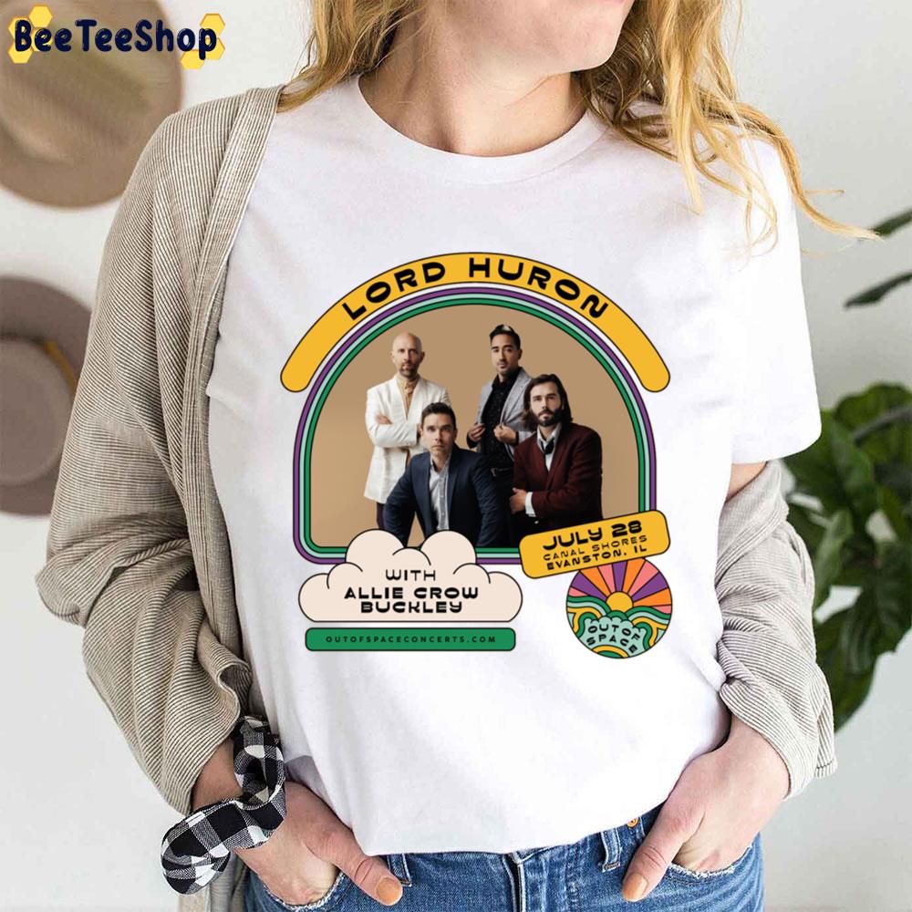 Lord Huron With Allie Crow Buckley July 2023 Trending Unisex T-Shirt ...