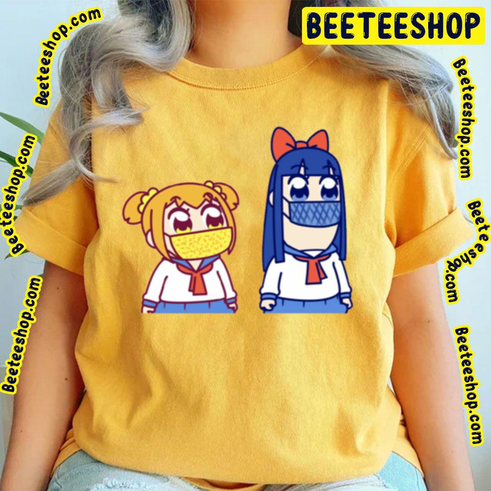 Masked Pipimi And Popuko Pop Team Epic Trending Unisex T-Shirt