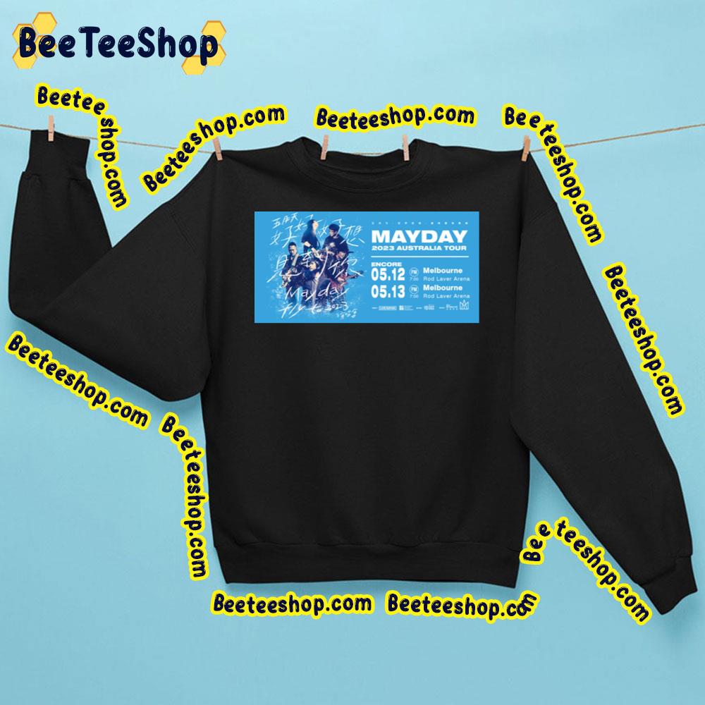 May Day Fly To 2023 Australia Tour Trending Unisex Sweatshirt