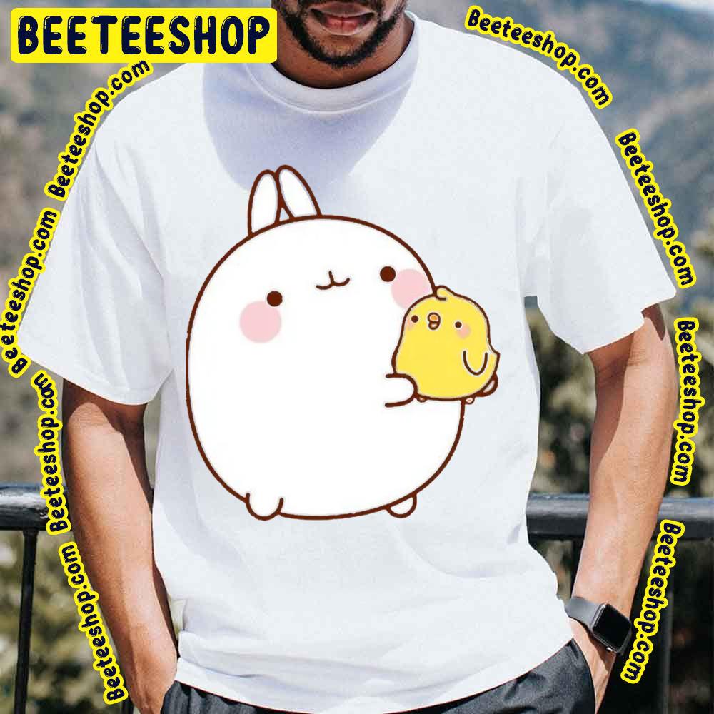 Molang Hug Chicken Trending Unisex T-Shirt