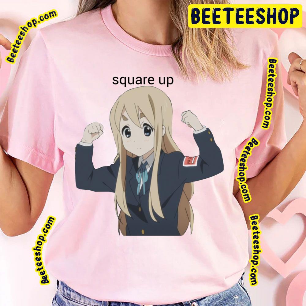 Mugi Square Up Tsumugi Kotobuki K-On! Trending Unisex T-Shirt