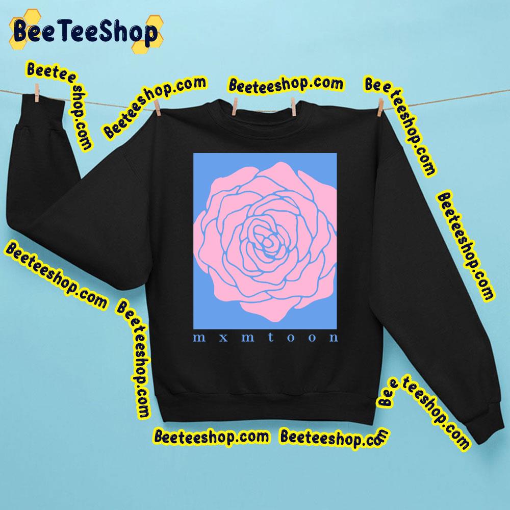 Mxmtoon Merch Rising Rose Trending Unisex Sweatshirt