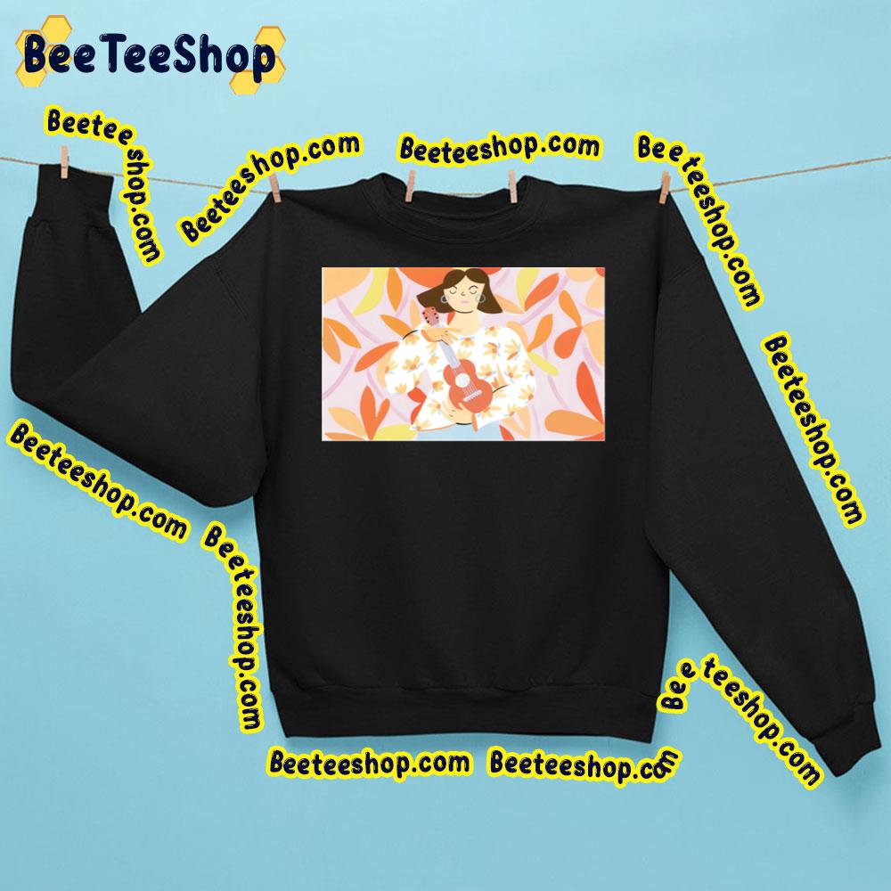 Mxmtoon Ukulele Colorblock Illustration Trending Unisex Sweatshirt