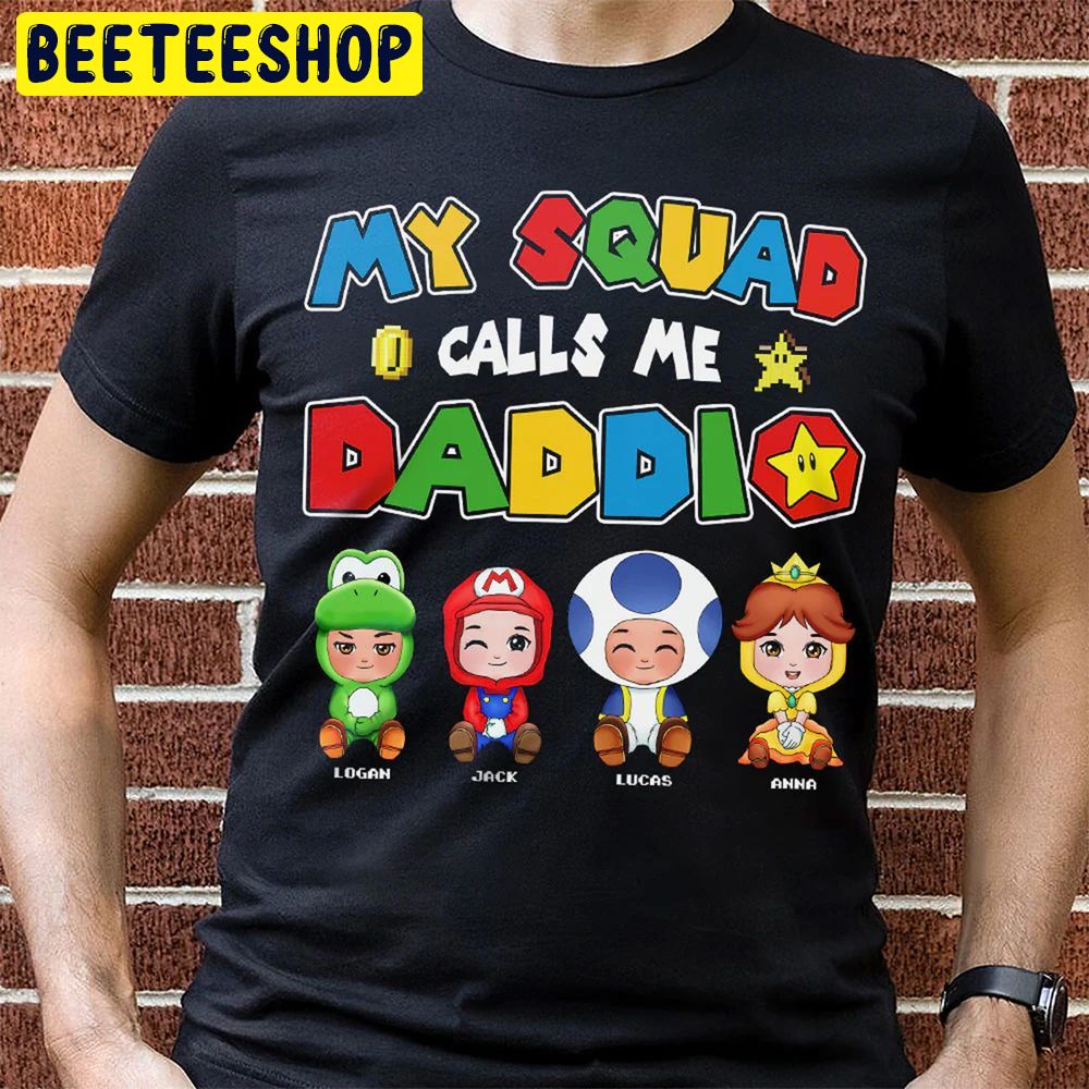 My Squad Calls Me Daddio Trending Unisex T-Shirt