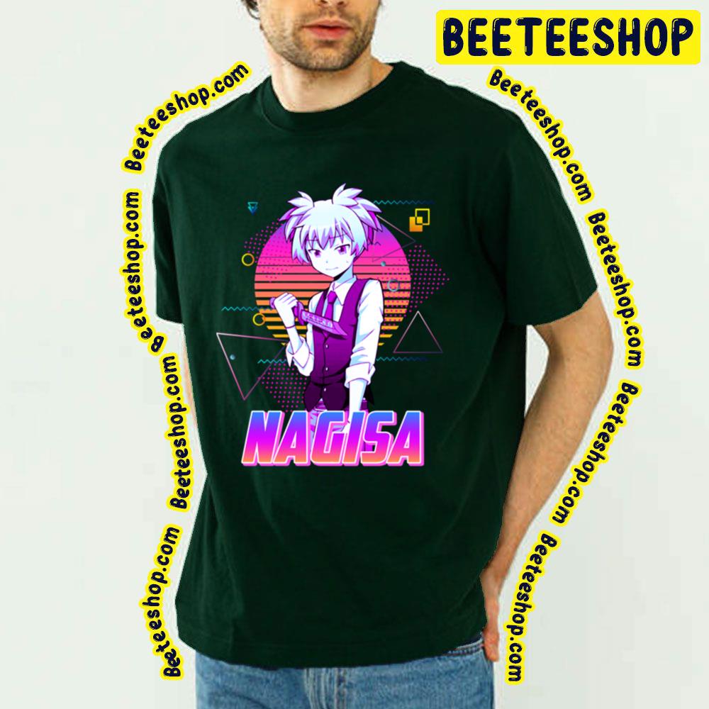 Neon Style Nagisa Shiota Retro Assassination Classroom Trending Unisex T-Shirt