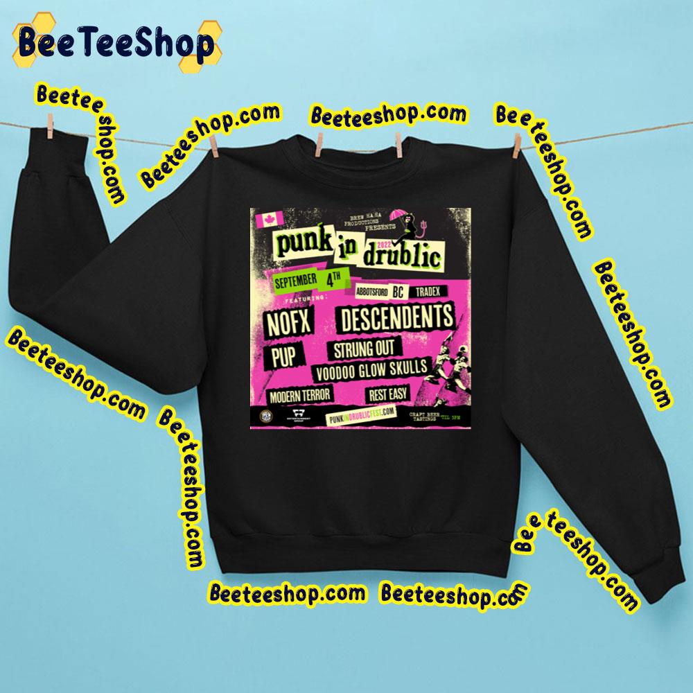 Nofx Announce End Of The Road Ahead Of The “Punk In Drublic” Tour Trending Unisex Sweatshirt