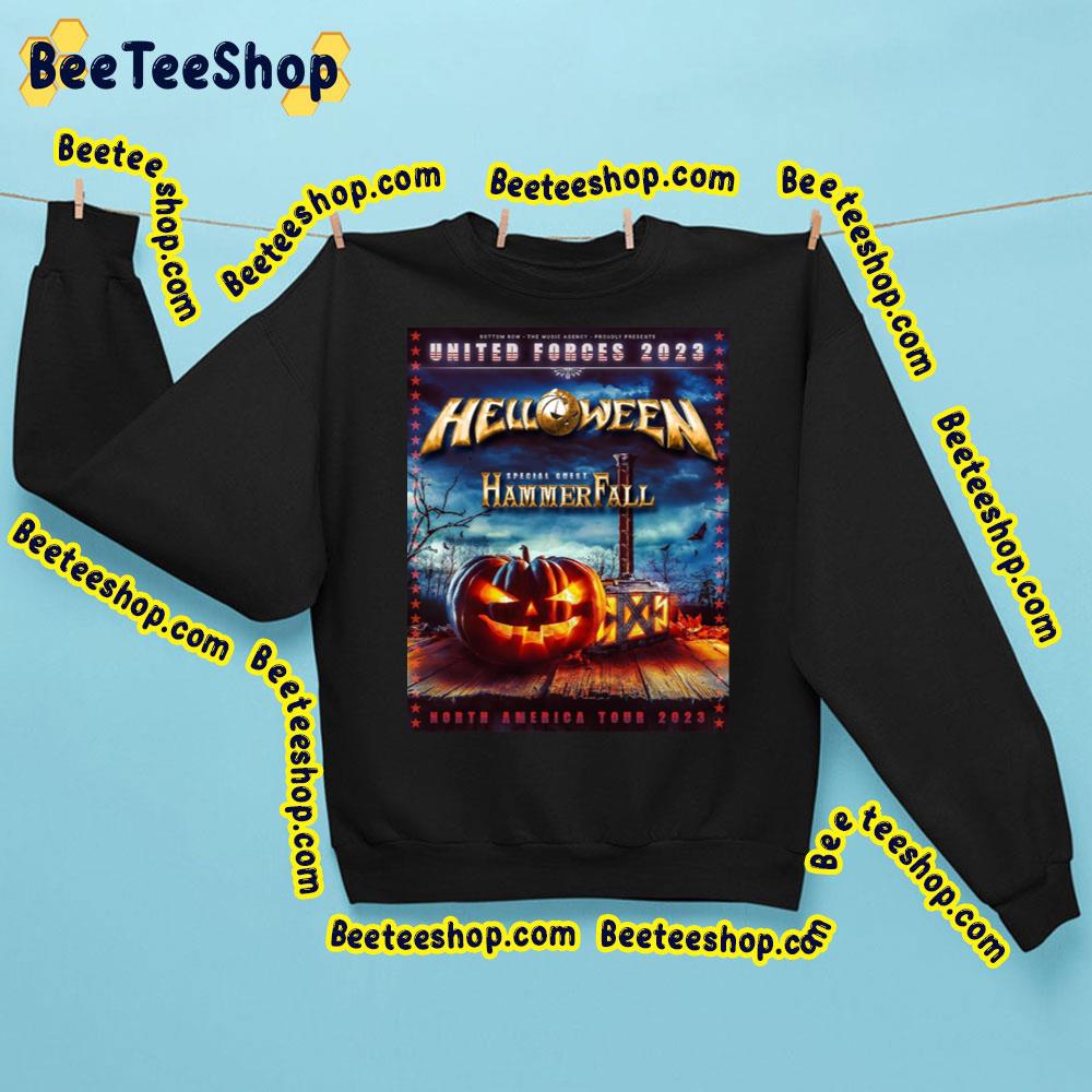 North America United Forces 2023 Helloween Hammerfall Trending Unisex Sweatshirt