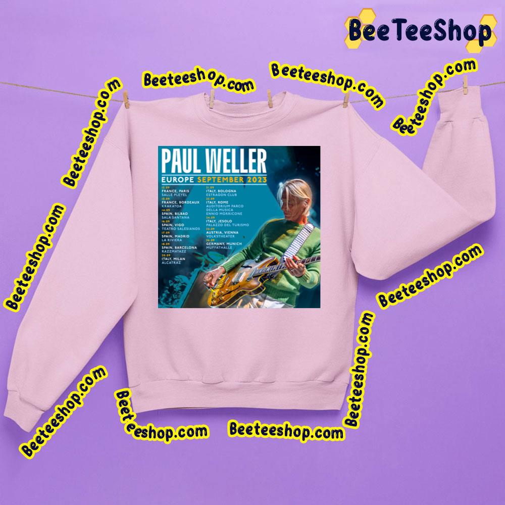 Paul Weller Europe September 2023 Trending Unisex Sweatshirt