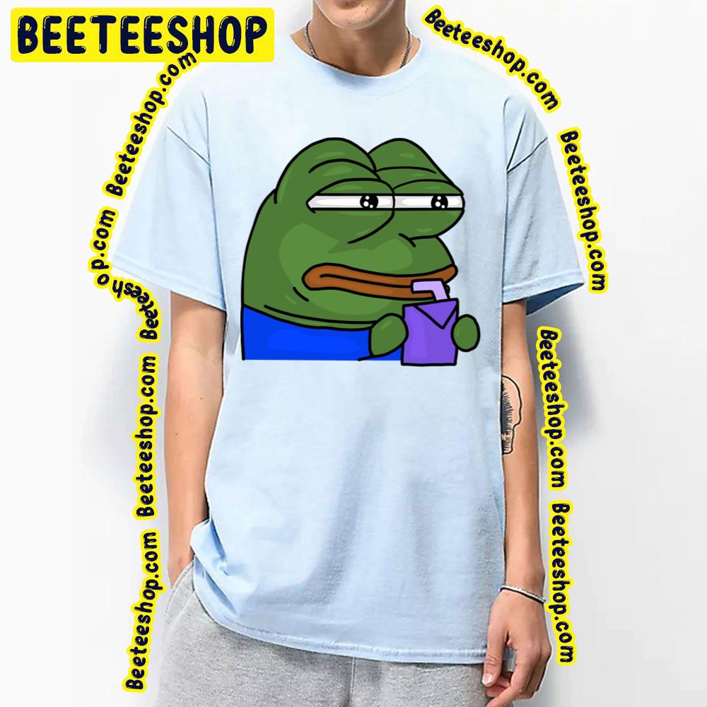 Pepe Hmmm Sip Trending Unisex T-Shirt