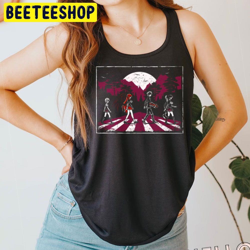 Pink Art Abbey Road High School Dxd Trending Unisex T-Shirt