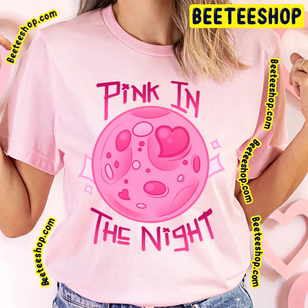 Pink In The Night Mitski Song Lyric Design Trending Unisex T-Shirt