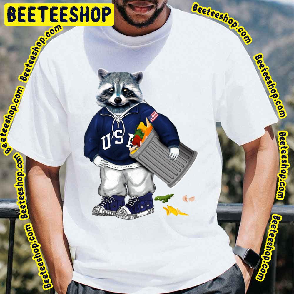 Polo With Raccoon Trending Unisex T-Shirt