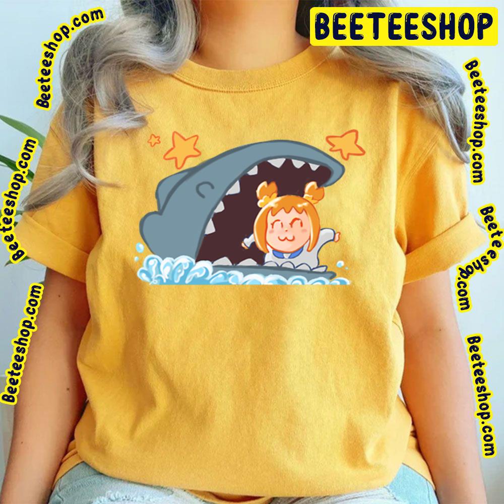 Popuko Getting Eaten By A Shark Pop Team Epic Trending Unisex T-Shirt