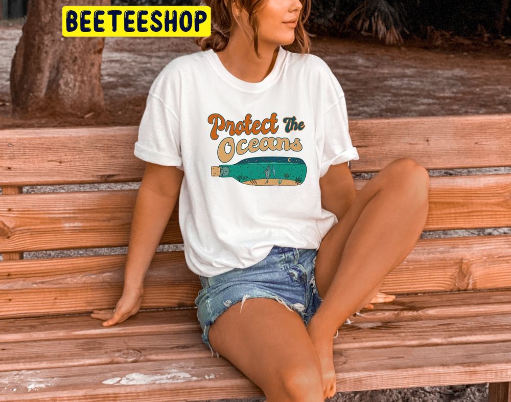 Protect Our Oceans Lover Beach Trending Unisex T-Shirt