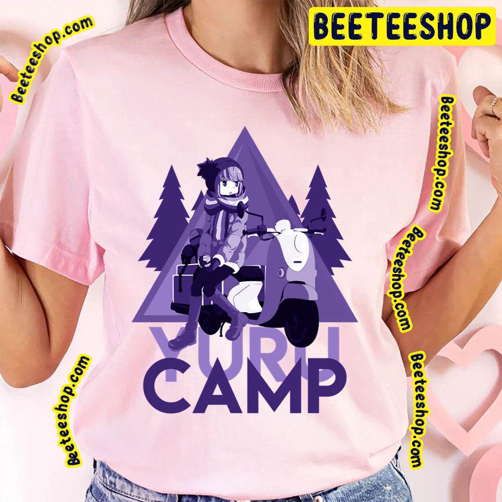 Purple Art Yuru Camp Trending Unisex T-Shirt