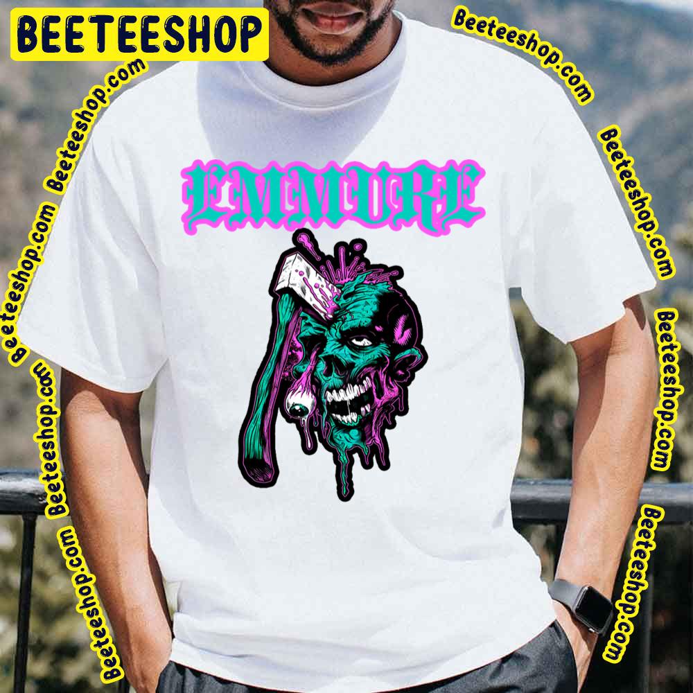 Purple Retro Skull Emmure Trending Unisex T-Shirt