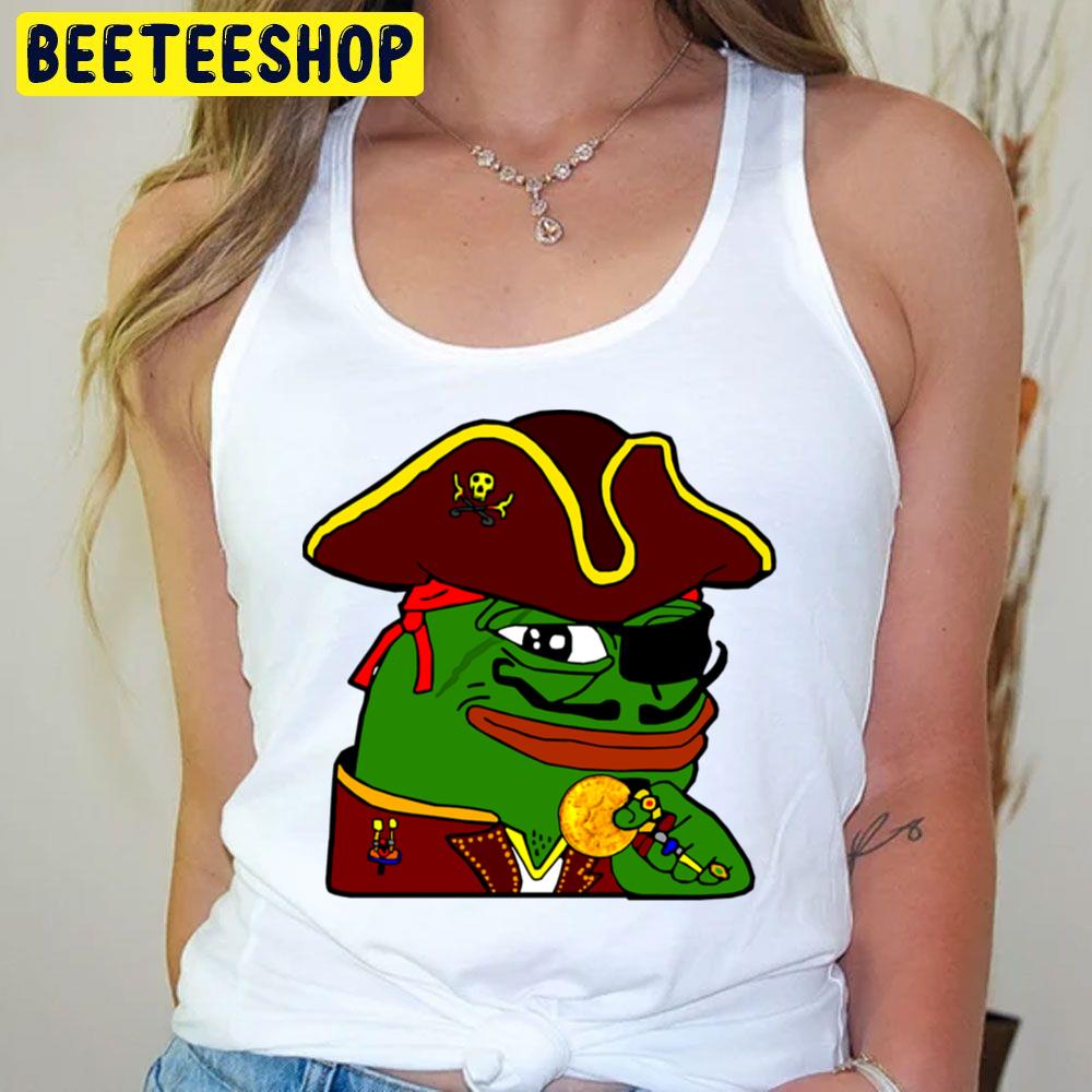 Rare Pirate Pepe Trending Unisex T-Shirt - Beeteeshop