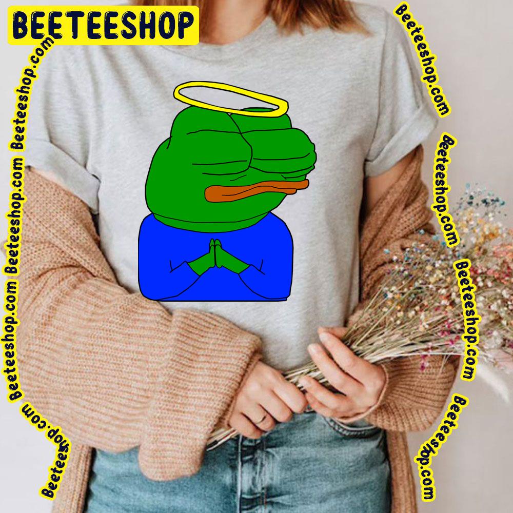Rare Praying Pepe Trending Unisex T-Shirt - Beeteeshop