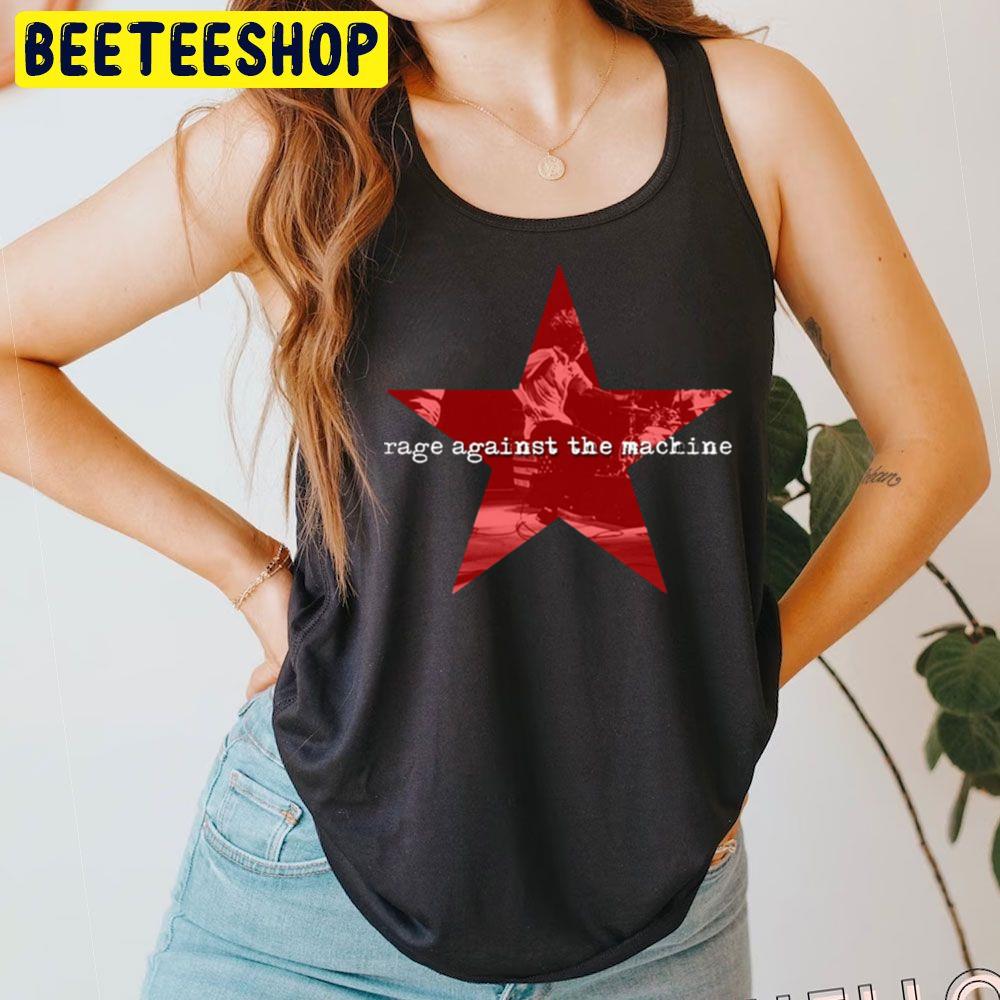 Red Art Star Rage Against The Machine Trending Unisex T-Shirt