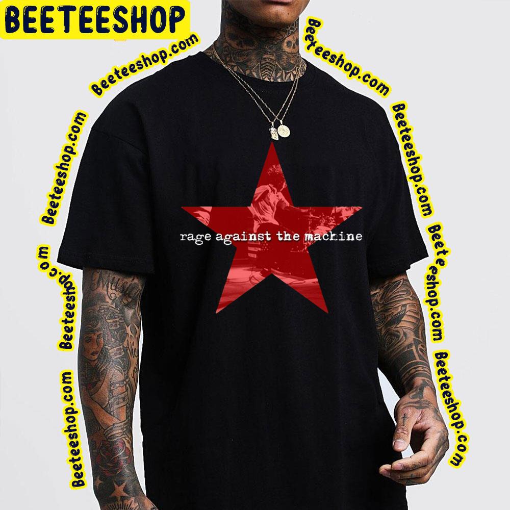 Red Art Star Rage Against The Machine Trending Unisex T-Shirt
