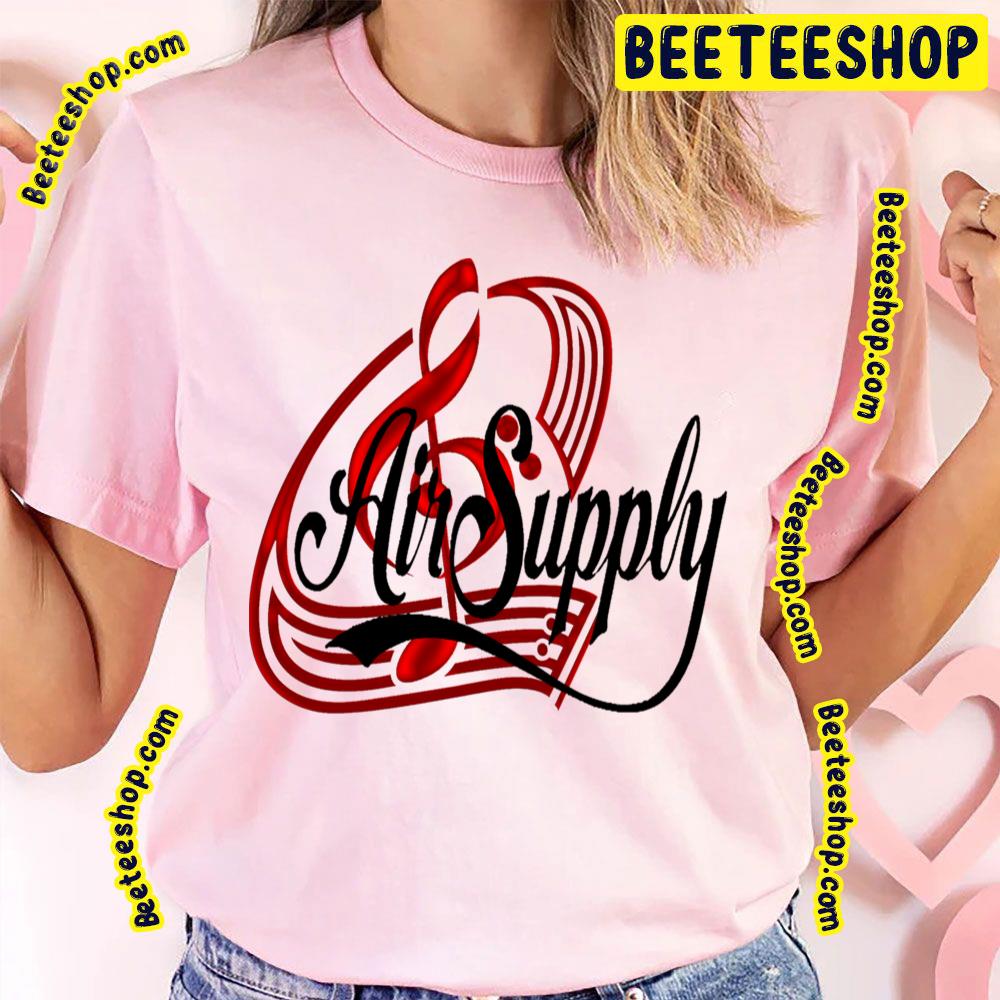 Red Black Art Air Supply Trending Unisex T-Shirt