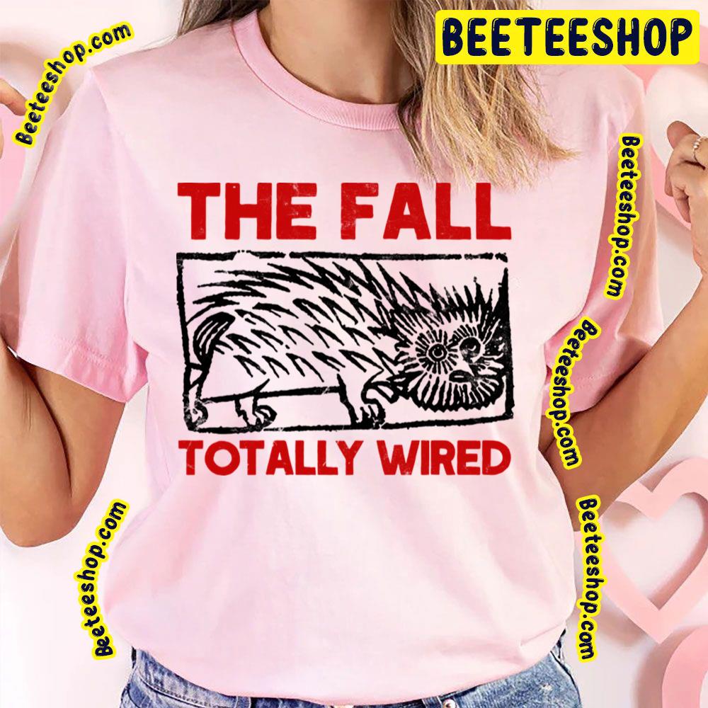 Red Black Art Totally Wired The Fall Trending Unisex T-Shirt