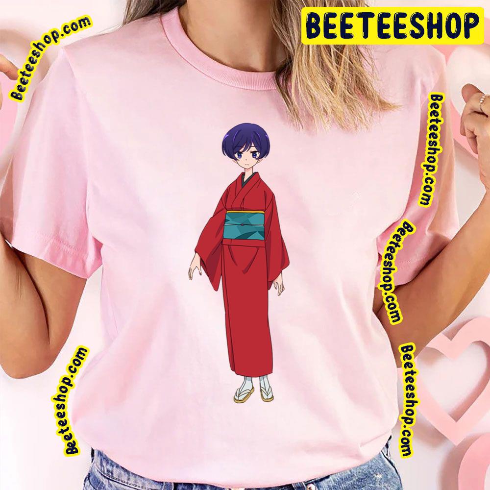 Red Kimono Uchi No Shishou Wa Shippo Ga Nai My Master Has No Tail Trending Unisex T-Shirt