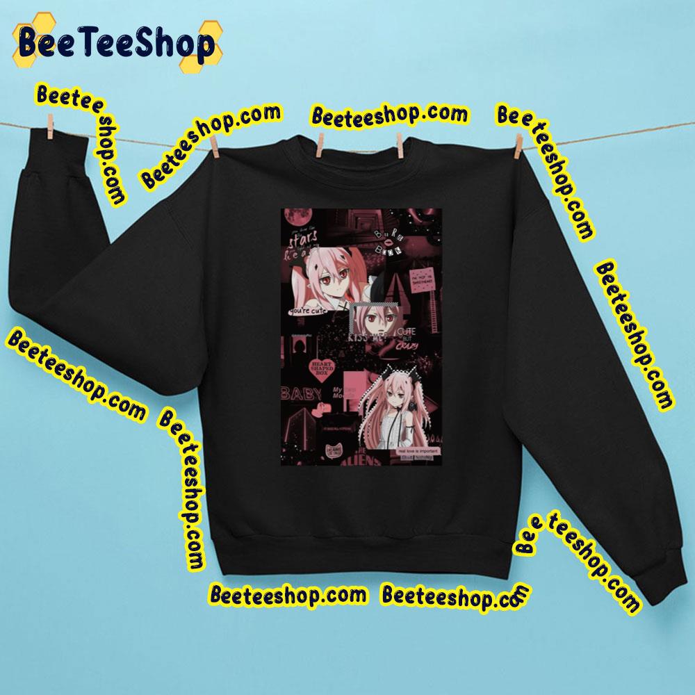 Red Wallpaper Owari No Seraph Trending Unisex Sweatshirt