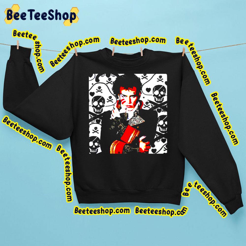 Red White Art Adam Ant Trending Unisex Sweatshirt