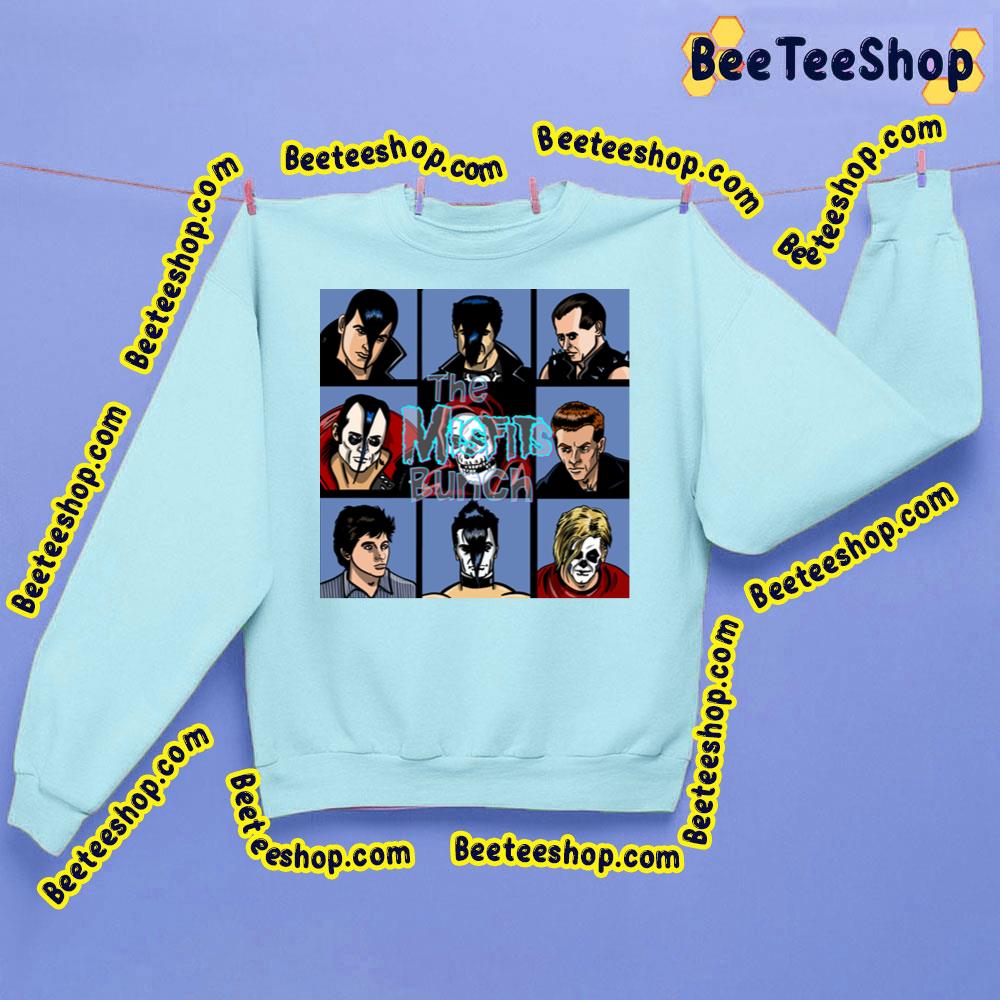 Retro Art All Member The Misfits Bunch Trending Unisex Sweatshirt