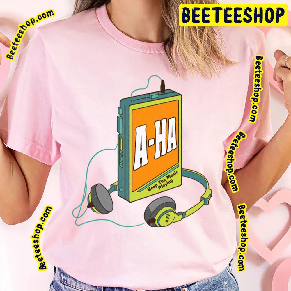 Retro Art Cassette Aha Music Trending Unisex T-Shirt