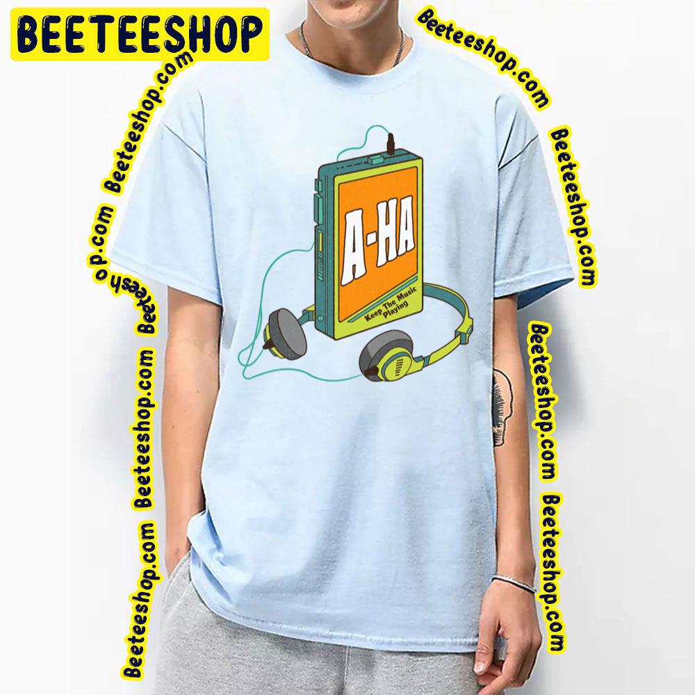 Retro Art Cassette Aha Music Trending Unisex T-Shirt