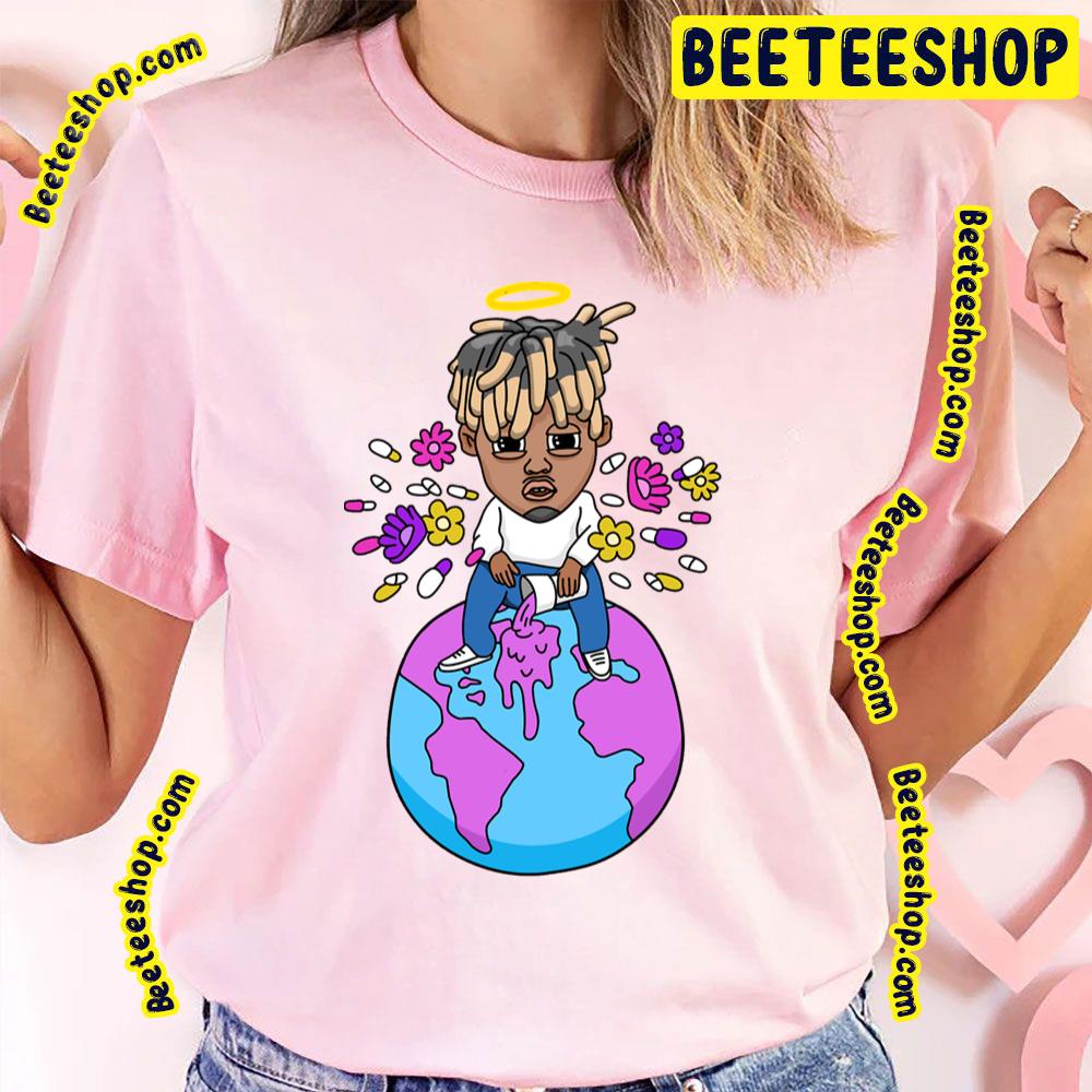 Retro Art Color Juice Wrld Trending Unisex T-Shirt