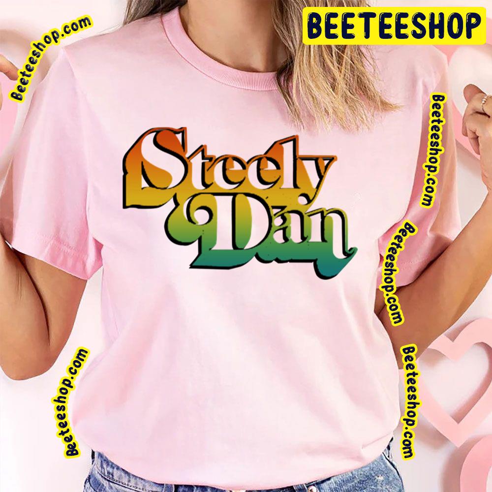 Retro Art Color Text Steely Dan Trending Unisex T-Shirt