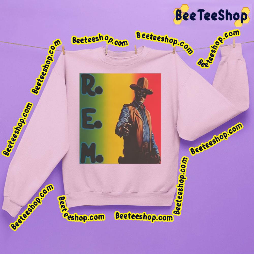Retro Art Cowboy Rem Trending Unisex Sweatshirt