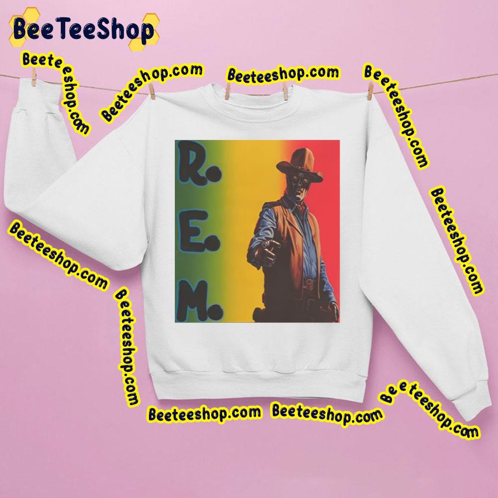 Retro Art Cowboy Rem Trending Unisex Sweatshirt