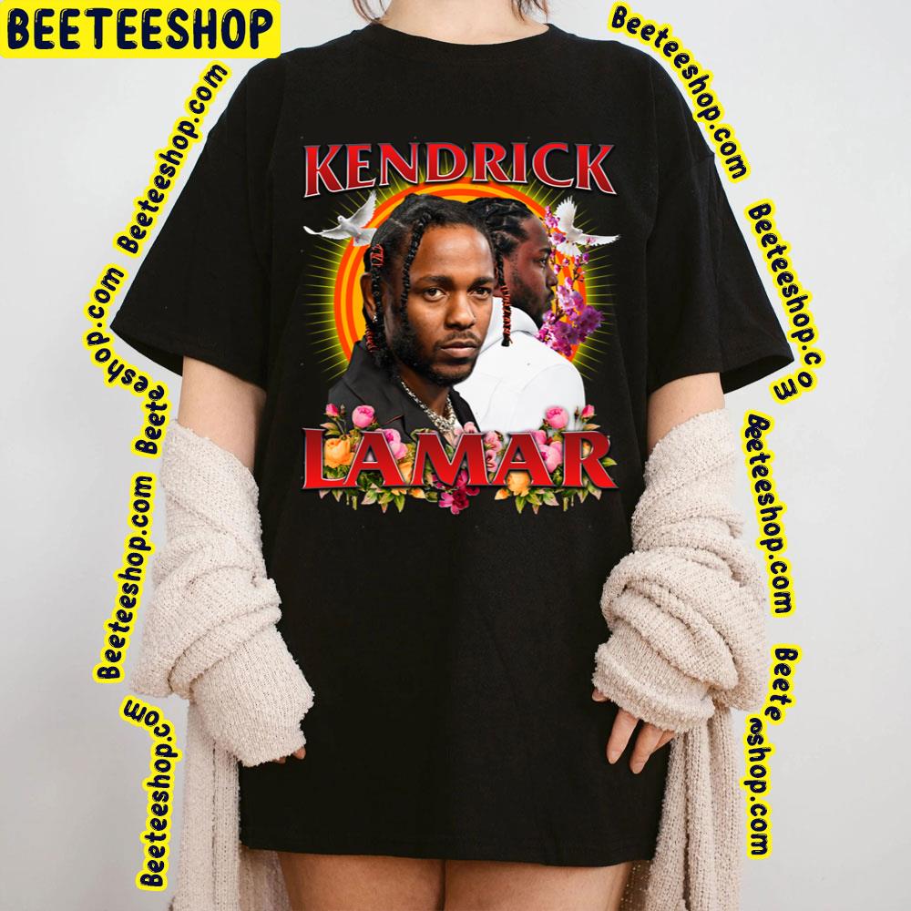 Retro Art Flower Kendrick Lamar Trending Unisex T-Shirt