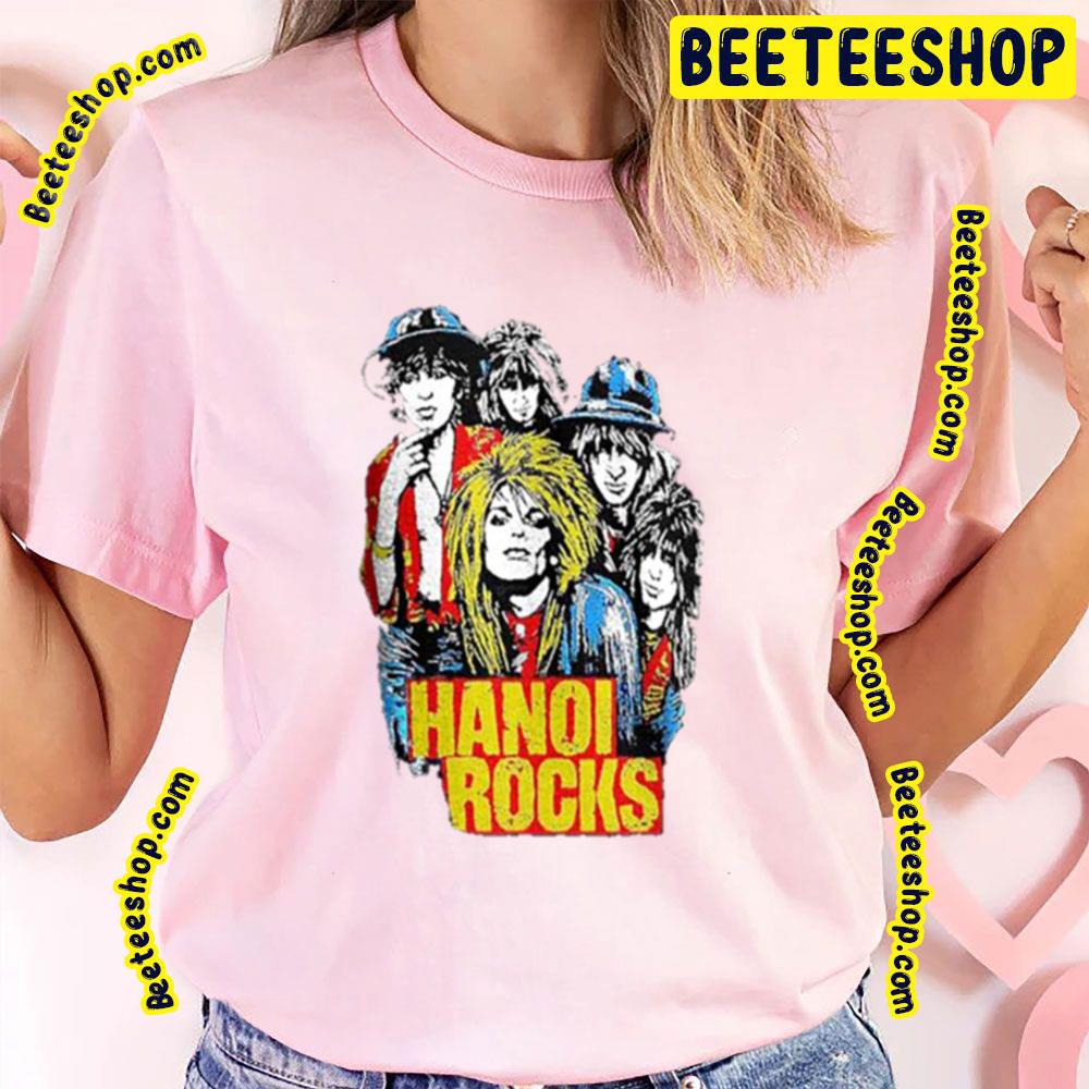 Retro Art Member Music Hanoi Rocks Trending Unisex T-Shirt