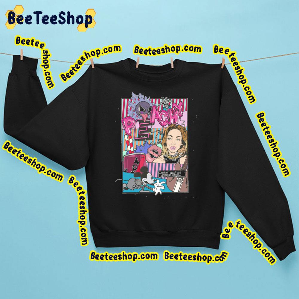 Retro Art Peachy (1) Trending Unisex Sweatshirt