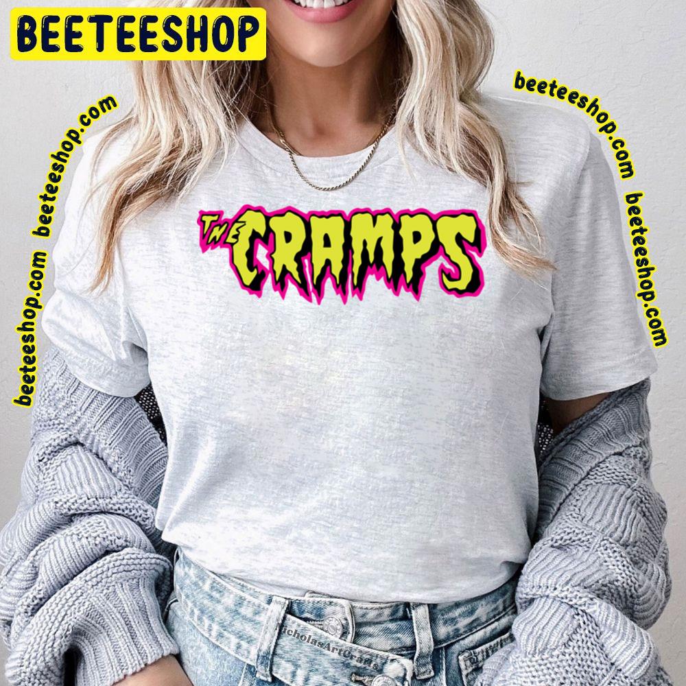 Retro Art Text The Cramps Band Trending Unisex T-Shirt