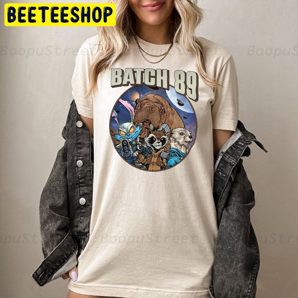 Retro Batch 89 Rocket And Friends Lylla Teefs Floor Trending Unisex T-Shirt