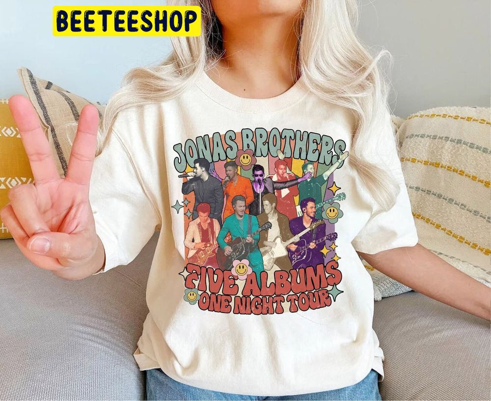 Retro Jonas Brothers Homage Trending Unisex T-Shirt