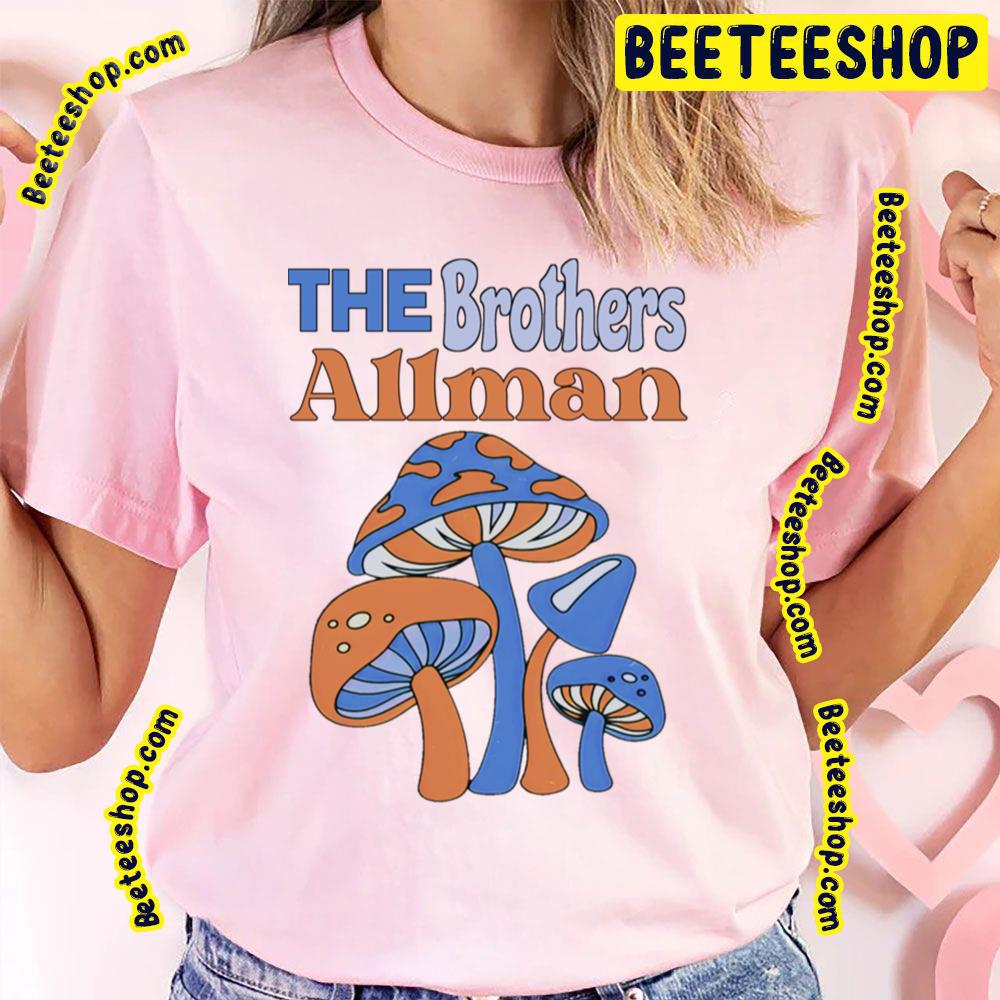 Retro Mushroomthe Allman  Brothers Trending Unisex T-Shirt