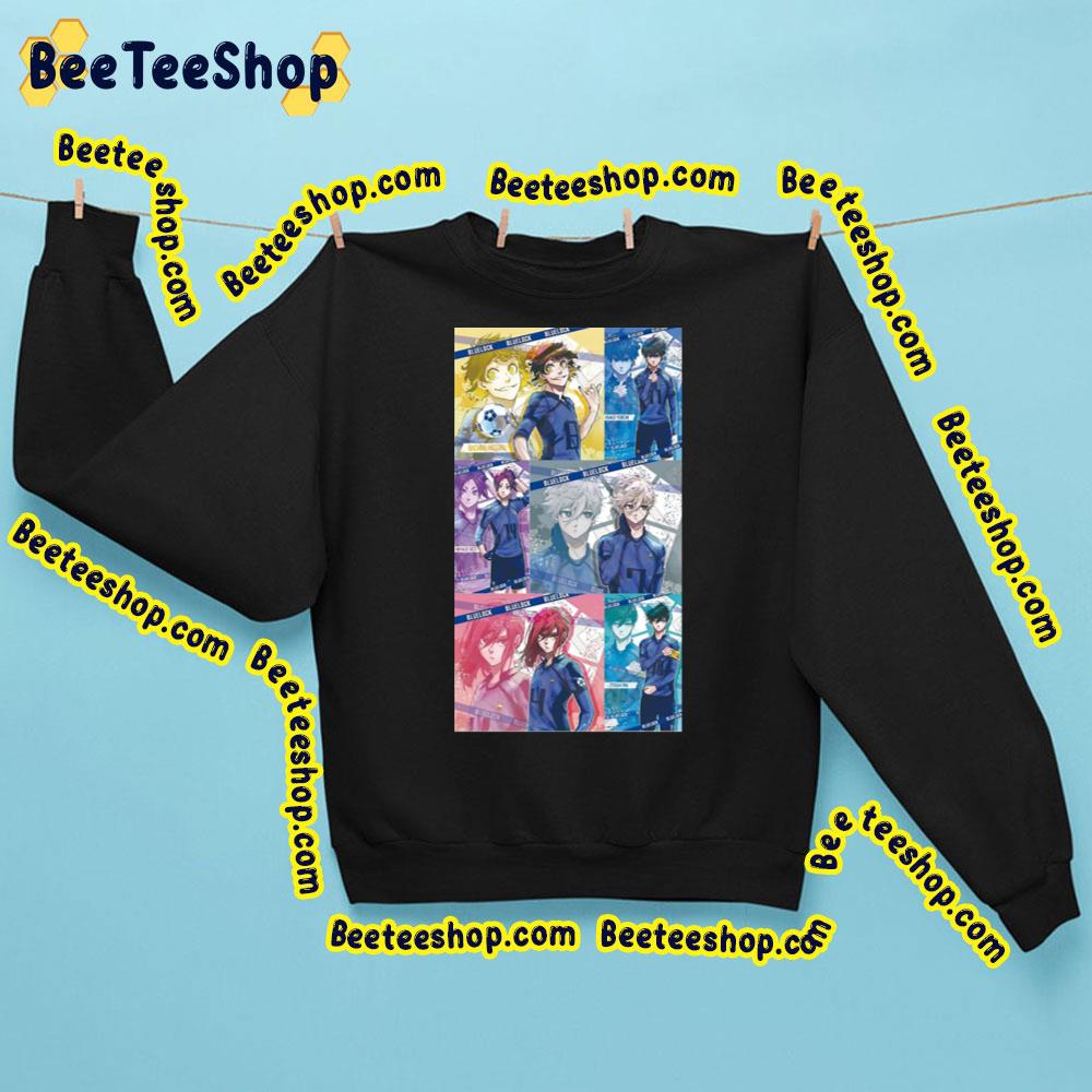 Retro Poster Blue Lock Trending Unisex Sweatshirt